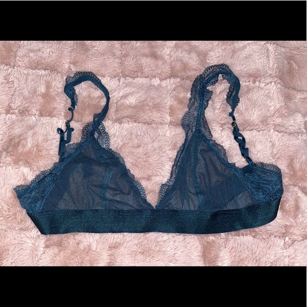 See-Through Green Bralette